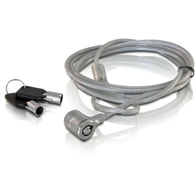 Delock Notebook security lock with key câble antivol 1.8 m 20595 Delock Notebook security lock with key câble antivol 1.8 m 20595