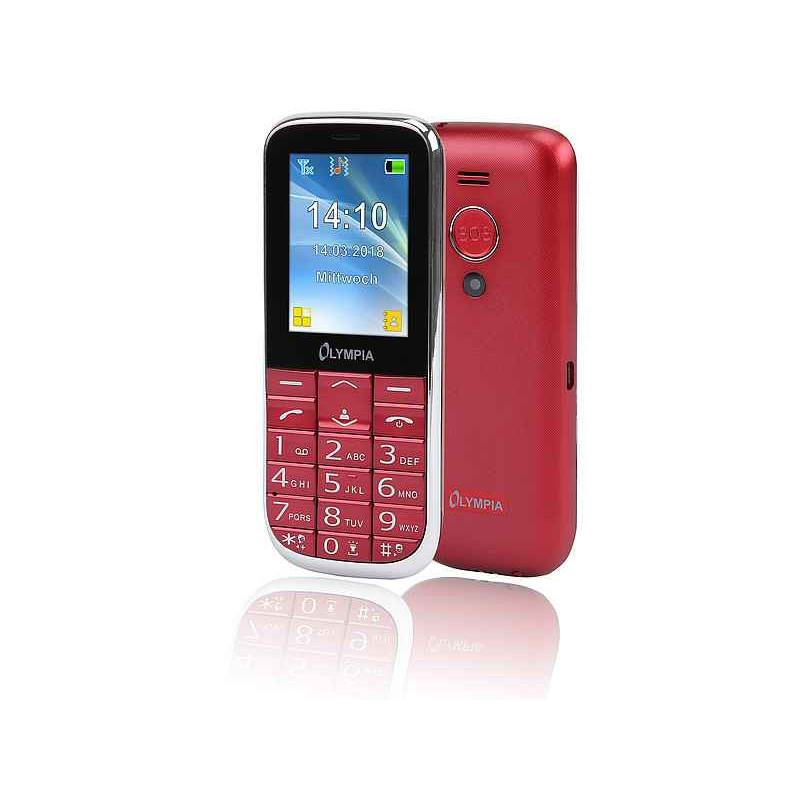 Olympia Joy II 6.1 cm (2.4inch) 64 g Rouge Camera phone 2220