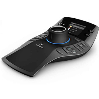 3Dconnexion SpaceMouse Enterprise souris USB Gauche Noir 3DX-700056