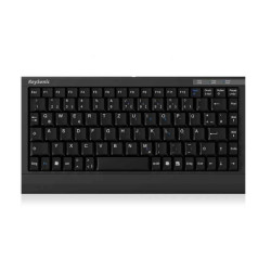 KeySonic ACK-595C clavier USB QWERTZ Allemand Noir 12506 (GER)