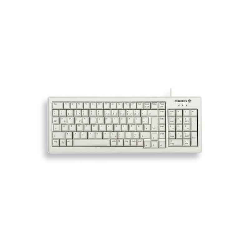 Cherry XS USB QWERTZ Allemand Gris G84-5200LCMDE-0 Cherry XS USB QWERTZ Allemand Gris G84-5200LCMDE-0