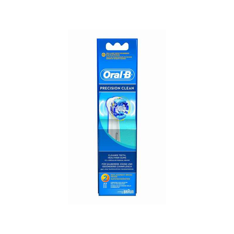 Oral-B Pack de 2 Brossettes de rechange Precision Clean EB20-2 Oral-B Pack de 2 Brossettes de rechange Precision Clean EB20-2