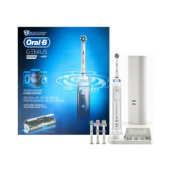 Oral-B Brosse à dents électrique Genius 9000N Argentée