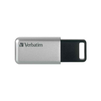 Verbatim Secure Pro USB 3.0 Stick 64GB Silber AES Retail Blister 98666