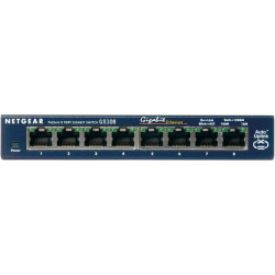 NETGEAR Switch Gigabit Ethernet non manageable 8 ports GS108GE