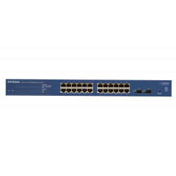 NETGEAR Smart switches Web manageables Pro Gigabit Ethernet 24 ports avec 2 ports SFP GS724T-400EUS