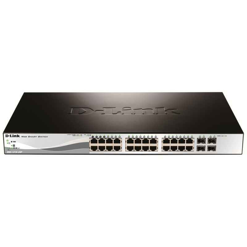 D-Link Switch Web Smart 24-port 10/100/1000 DGS-1210-28P D-Link Switch Web Smart 24-port 10/100/1000 DGS-1210-28P