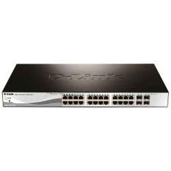 D-Link Switch Web Smart 24-port 10/100/1000 DGS-1210-28P