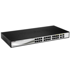 D-Link Switch Web Smart 24-port 10/100/1000 DGS-1210-24