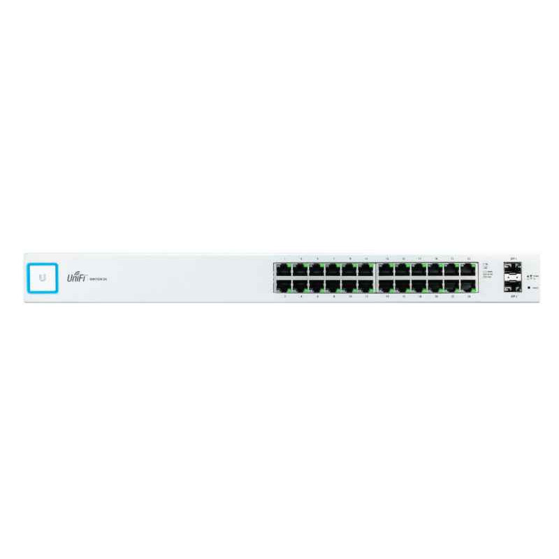 UbiQuiti UniFi Switch 24-Port 10/100/1000 US-24 UbiQuiti UniFi Switch 24-Port 10/100/1000 US-24