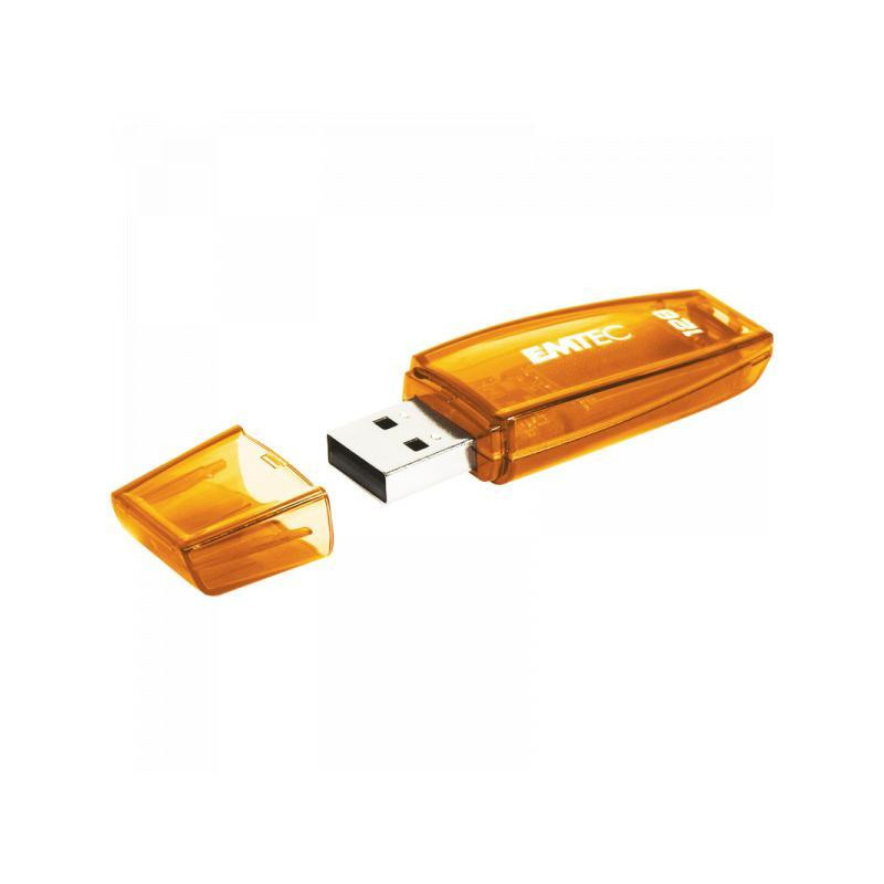 Emtec USB Flash Drive C410 Color Mix 128GB Orange Emtec USB Flash Drive C410 Color Mix 128GB Orange