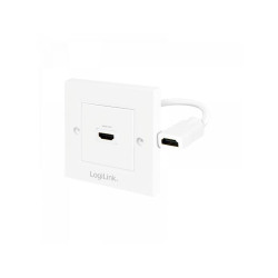 Plaque murale HDMI LogiLink avec 1x HDMI femelle (AH0014)