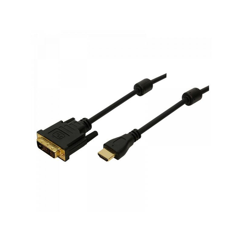 Câble LogiLink HDMI vers DVI-D 2m (CH0004) Câble LogiLink HDMI vers DVI-D 2m (CH0004)