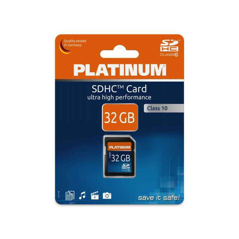 SDHC 32GB Platinum CL10 Blister SDHC 32GB Platinum CL10 Blister