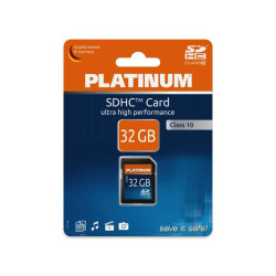 SDHC 32GB Platinum CL10 Blister