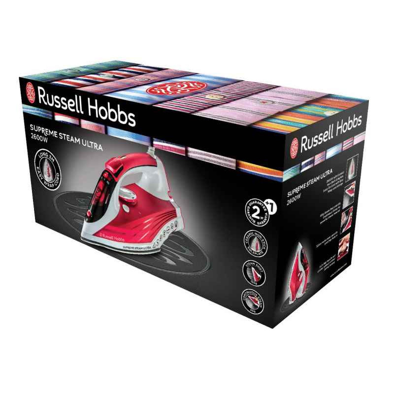 Russell Hobbs Fer vapeur 2600W rouge-blanc 23991-56 Russell Hobbs Fer vapeur 2600W rouge-blanc 23991-56