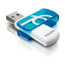 Philips Clé USB Vivid USB 3.0 16Go bleu - FM16FD00B/10
