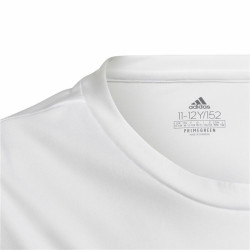 Camiseta de Manga Corta Infantil Adidas Designed To Move Blanco