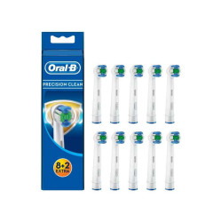 Oral-B Pack de 10 Brossettes Precision Clean EB20 EB20