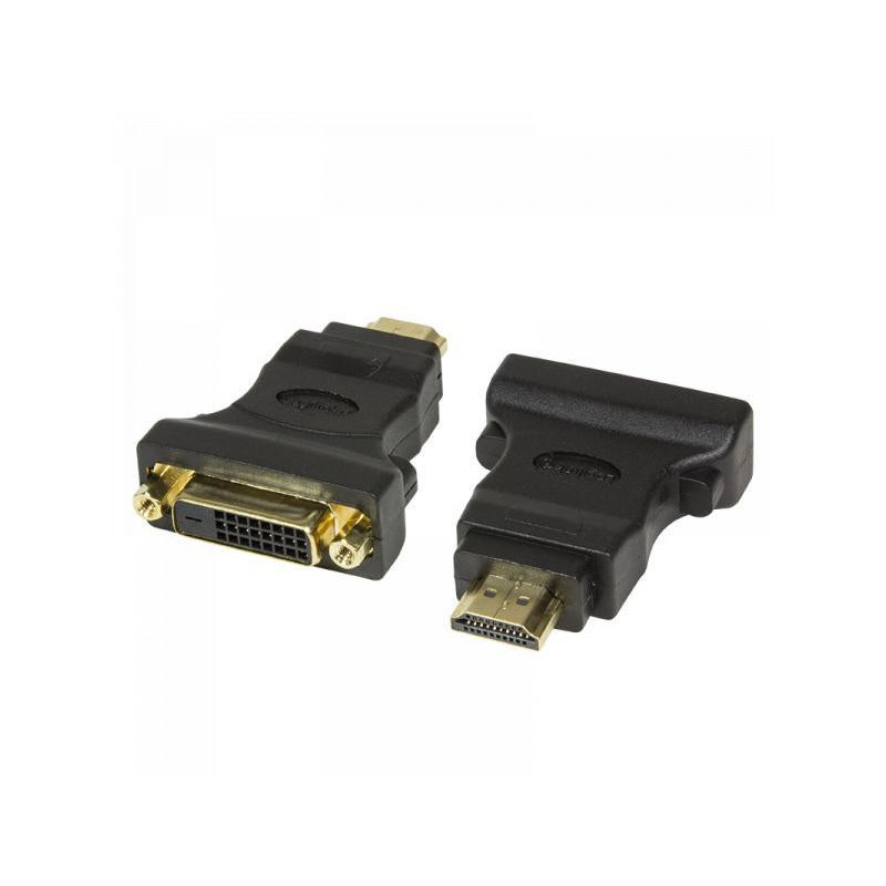 Connecteur vidéo LogiLink HDMI / DVI - HDMI (M) AH0002 Connecteur vidéo LogiLink HDMI / DVI - HDMI (M) AH0002