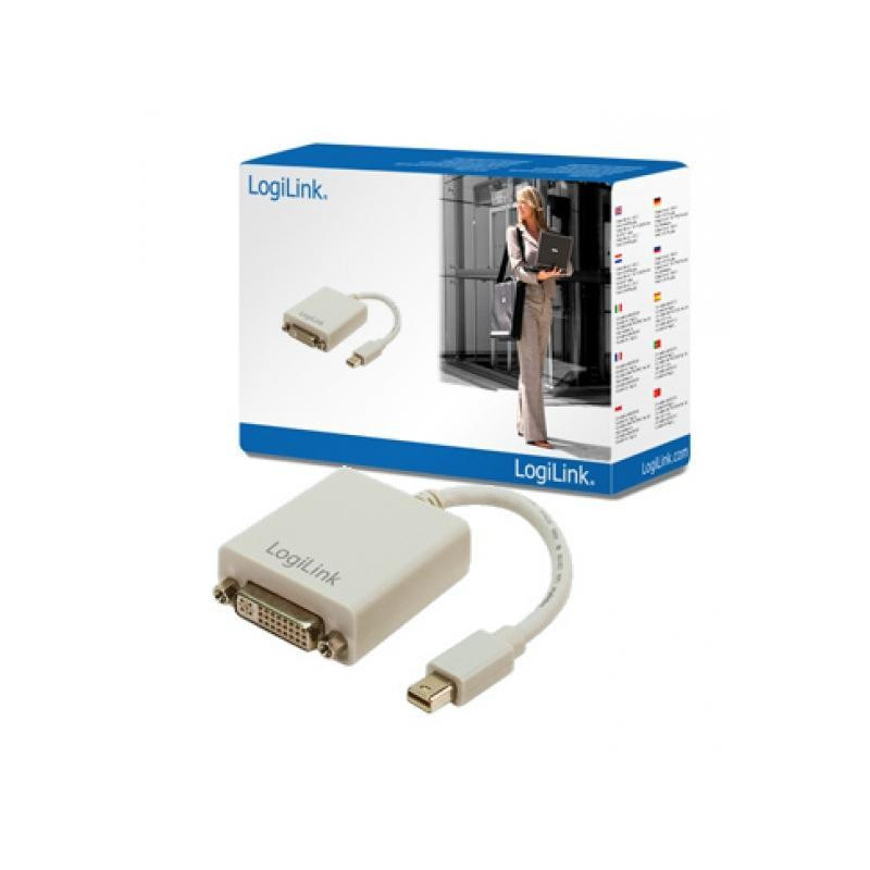 Logilink Adaptateur Mini DisplayPort vers DVI CV0037 Logilink Adaptateur Mini DisplayPort vers DVI CV0037
