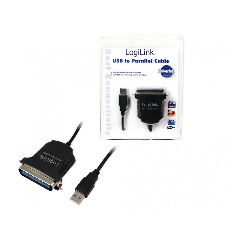 Logilink Adaptateur USB vers Parallel AU0003C