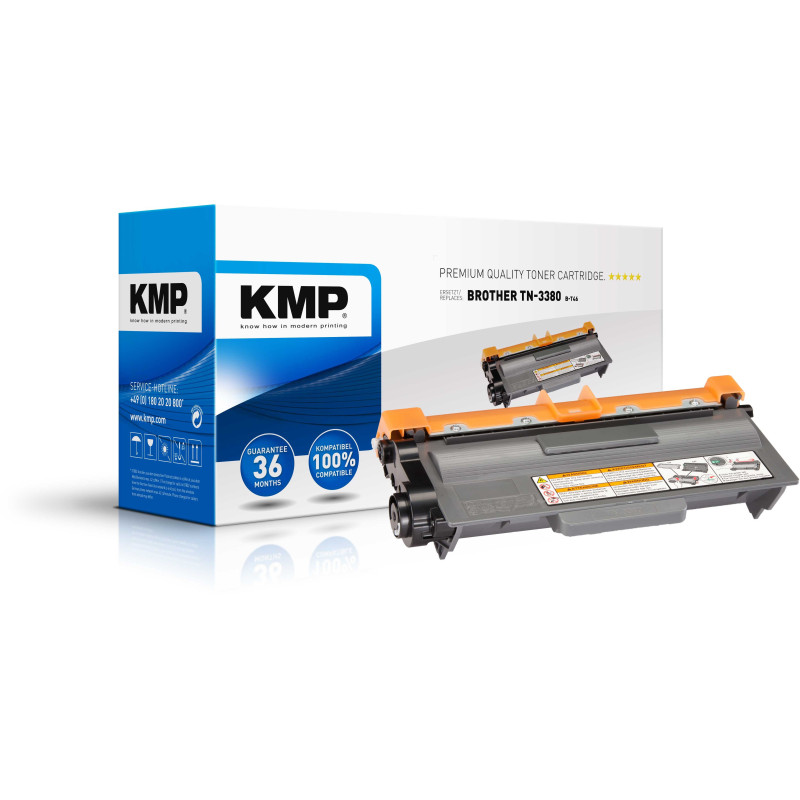 Brother Toner TN-3380/TN3380 comp. Black B-T46 1258.3000 Brother Toner TN-3380/TN3380 comp. Black B-T46 1258.3000