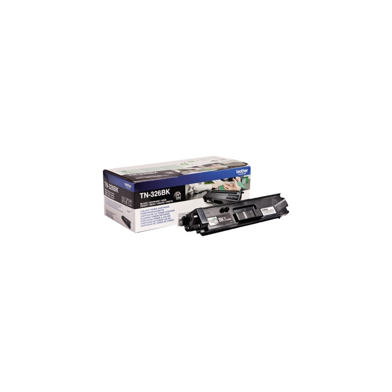 Brother TN-326BK Cartouche de toner Original Noir 1 pièce(s) TN326BK Brother TN-326BK Cartouche de toner Original Noir 1 pièce(s) TN326BK