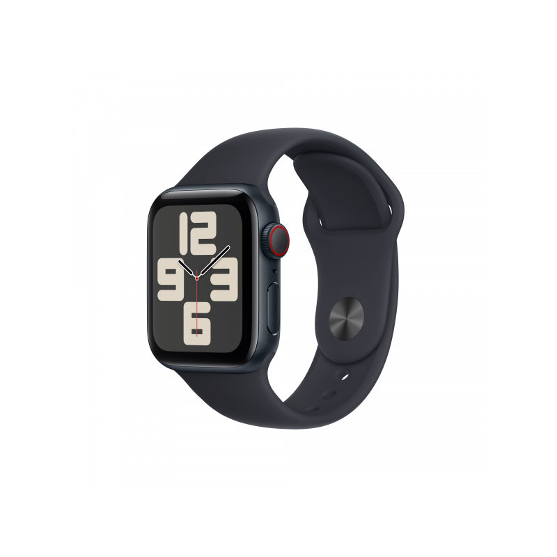 Apple Watch SE Alu. 40mm GPS + Cellular Midnight Sport Black S/M MRG73QF/A