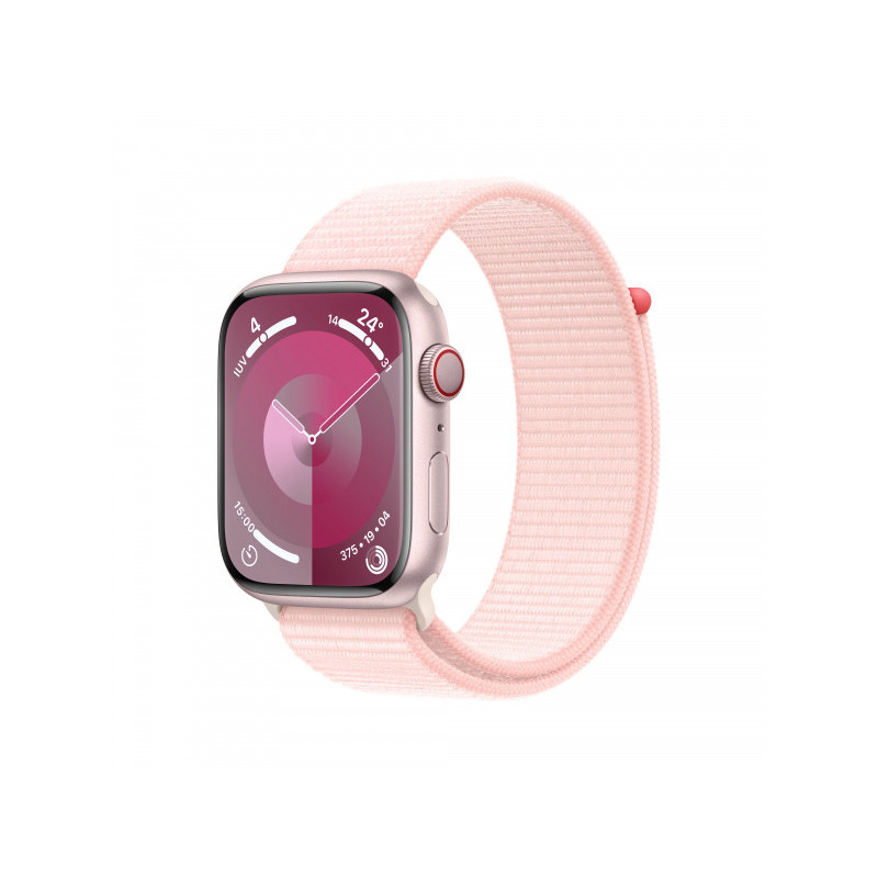 Apple Watch S9 Aluminium 45mm GPS+Cellular Pink Sport Loop MRMM3QF/A Apple Watch S9 Aluminium 45mm GPS+Cellular Pink Sport Loop MRMM3QF/A