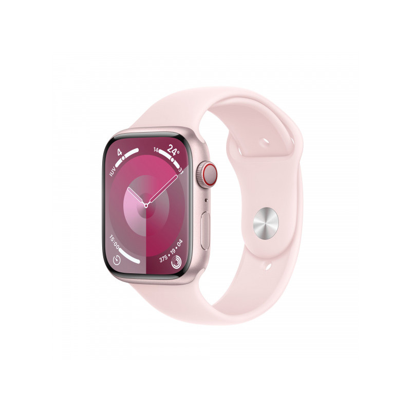 Apple Watch S9 Alu. 45mm GPS + Cellular Pink Sport Band M/L MRML3QF/A Apple Watch S9 Alu. 45mm GPS + Cellular Pink Sport Band M/L MRML3QF/A