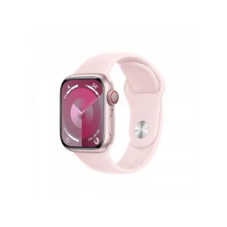 Apple Watch S9 Alu. 41mm GPS+Cellular Pink Sport Band M/L MRJ03QF/A