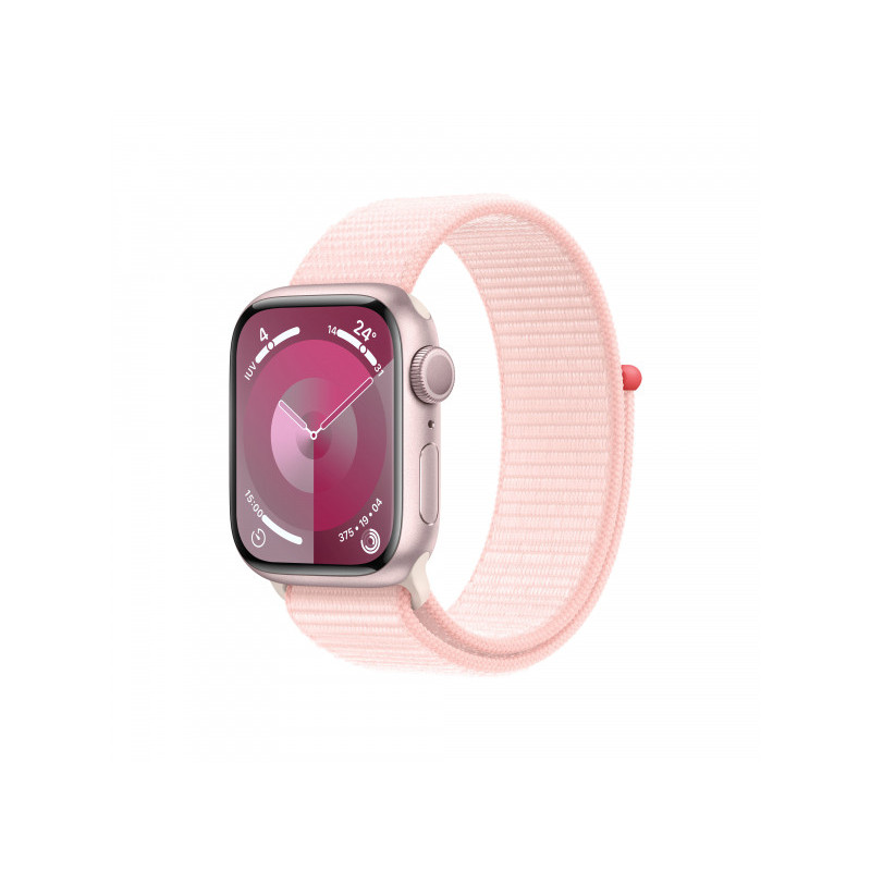 Apple Watch S9 Alu. 41mm GPS Pink Sport Loop Light Pink MR953QF/A Apple Watch S9 Alu. 41mm GPS Pink Sport Loop Light Pink MR953QF/A