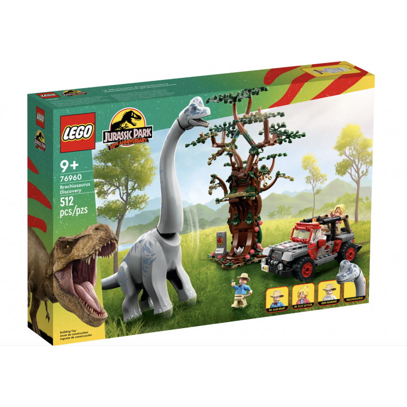 LEGO Jurassic World - La découverte du brachiosaure (76960)