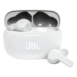 JBL Écouteurs sans fil Blanc VIBE 200 TWS BT JBLW200TWSWHT