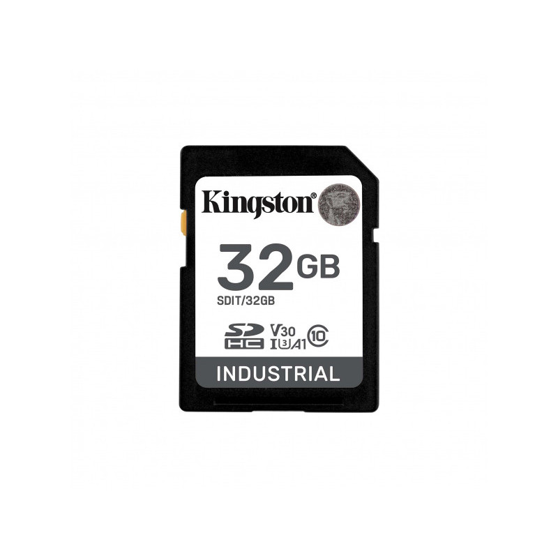 Kingston SD Card 32GB SDHC Industrial -40C to 85C C10 SDIT/32GB Kingston SD Card 32GB SDHC Industrial -40C to 85C C10 SDIT/32GB