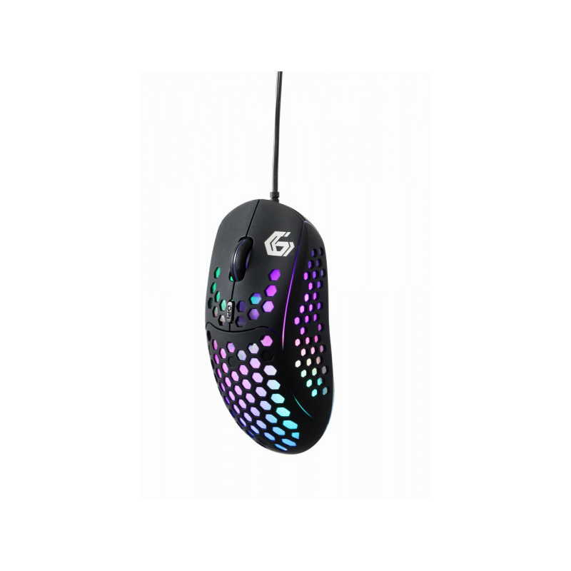 Gembird Ambidextre - USB Type-A - 10000 DPI - Noir MUSG-RAGNAR-RX400 Gembird Ambidextre - USB Type-A - 10000 DPI - Noir MUSG-RAGNAR-RX400