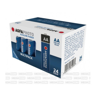 AGFAPHOTO Multipack de 24 piles Power Alkaline Mignon AA