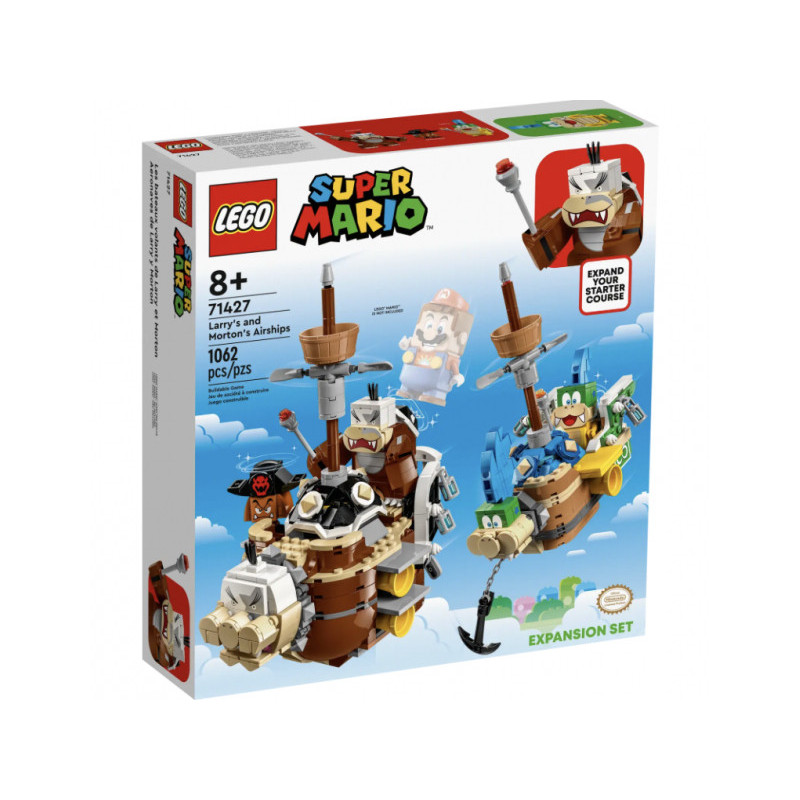LEGO Super Mario - Ensemble d\'extension Forteresses volantes de Larry et Morton (71427)