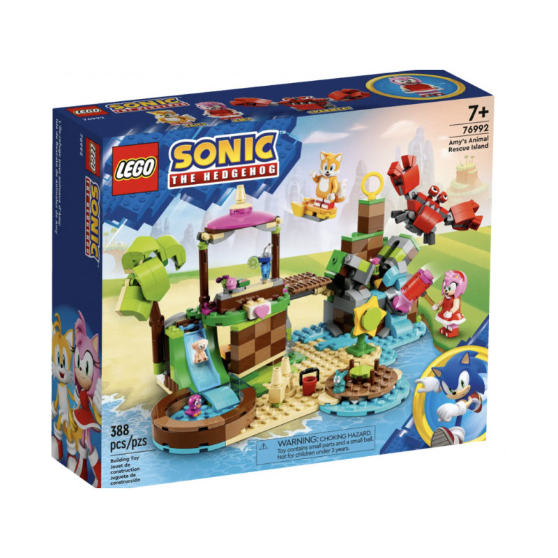 LEGO Sonic  - L\'île de sauvetage des animaux d\'Amy (76992)