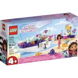 LEGO Gabby´s Dollhouse - Le bateau et le spa de Gabby et Marine (10786)
