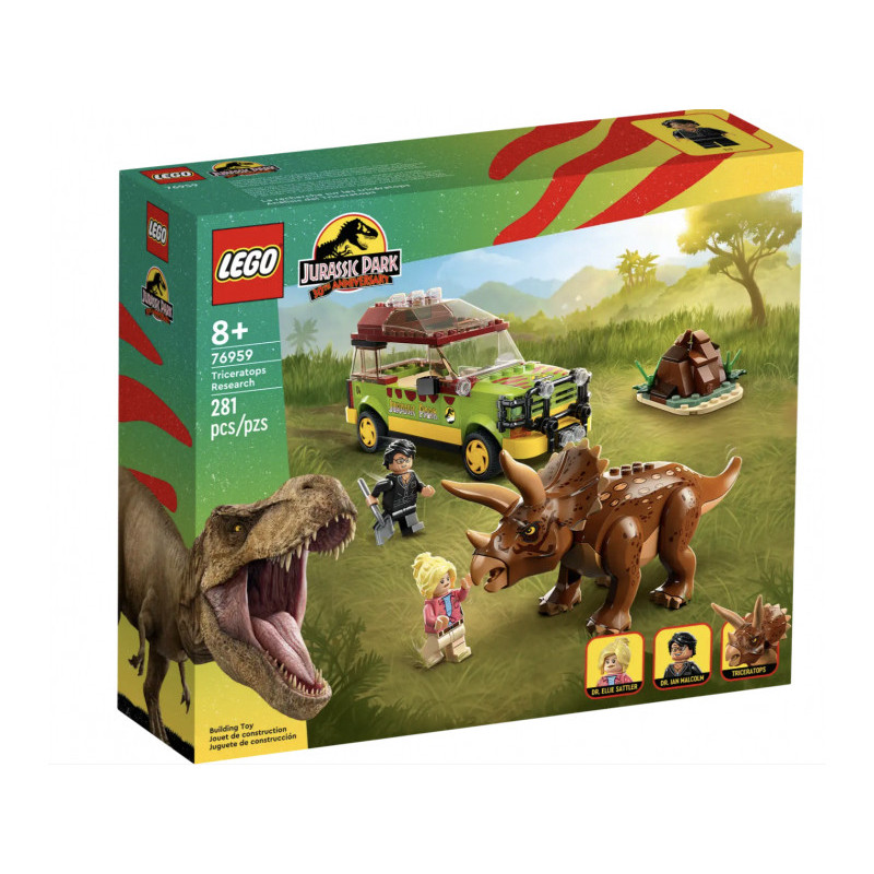 LEGO Jurassic World - La recherche du tricératops (76959)