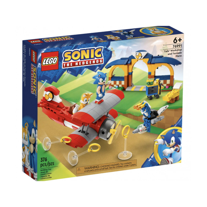 LEGO Sonic - L?avion Tornado et l\'atelier de Tails (76991)