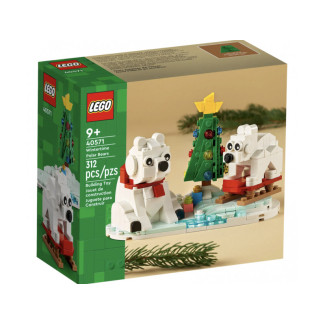 LEGO - Les ours blancs en hiver (40571)