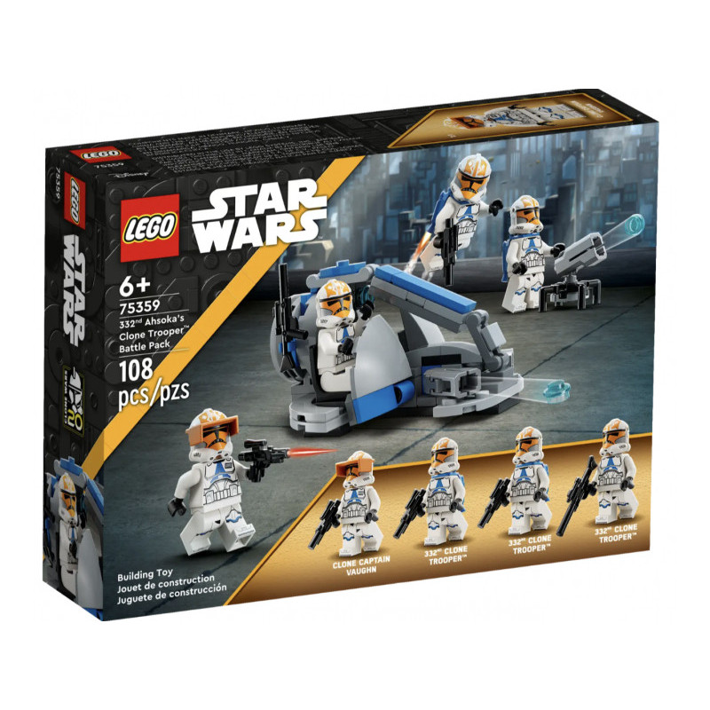 LEGO Star Wars - Pack de combat des Clone Troopers? de la 332e Compagnie d?Ahsoka (75359)