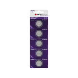 AGFAPHOTO Battery Lithium Extreme CR2032 3V (5-Pack)