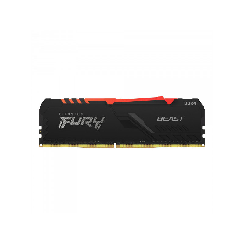 Kingston Fury Beast RGB DDR4 16GB(1x16GB) 3600MT/s CL18 DIMM KF436C18BBA/16
