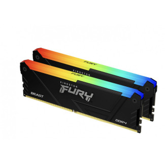 Kingston Fury Beast DDR4 16GB(2x8GB) 3200MT/s CL16 DIMM KF432C16BB2AK2/16