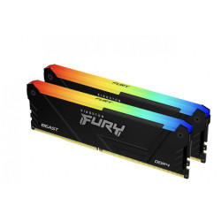 Kingston Fury Beast DDR4 16GB(2x8GB) 3200MT/s CL16 DIMM KF432C16BB2AK2/16