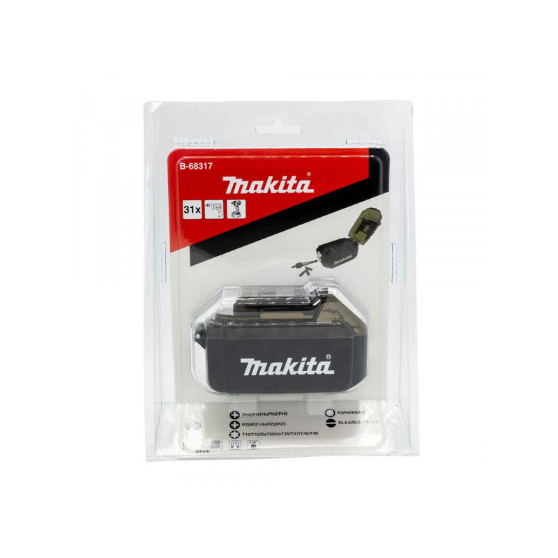 Makita Bit Set 31 tlg. B-68317 Makita Bit Set 31 tlg. B-68317